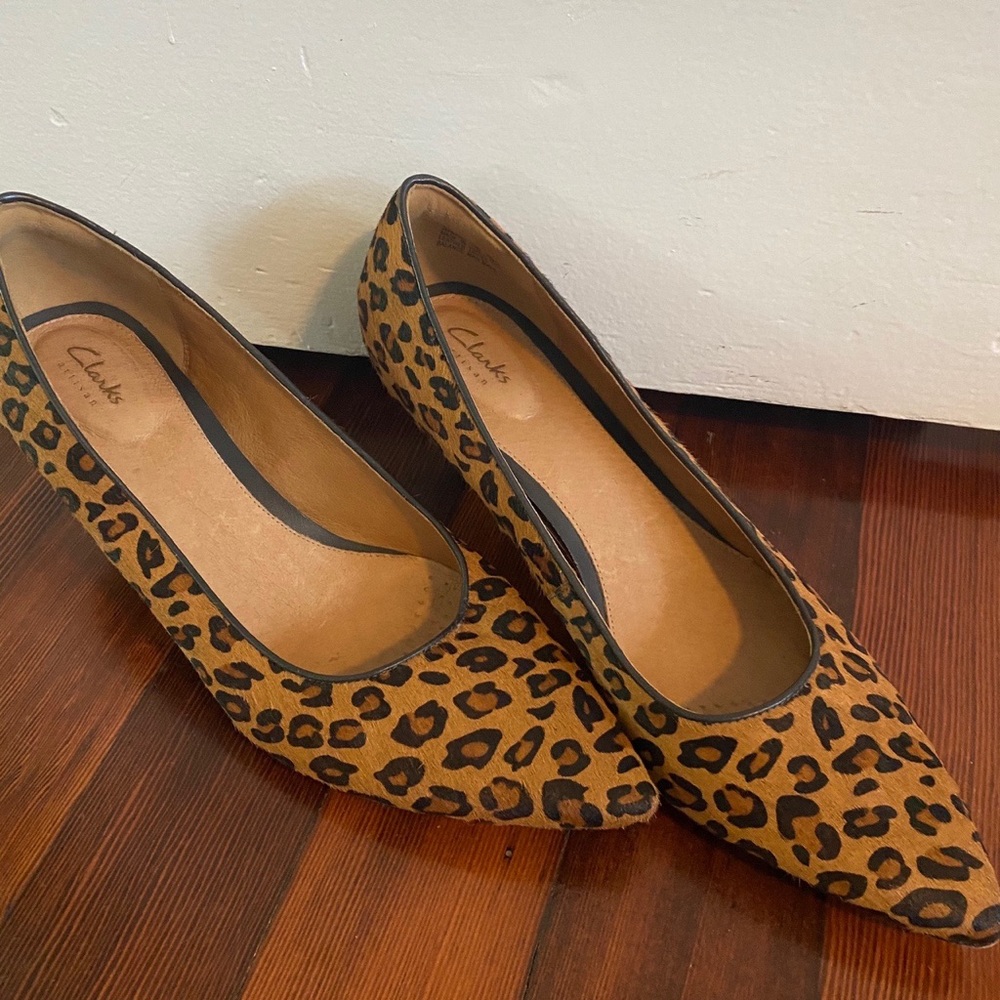 cheetah print clark’s :)
